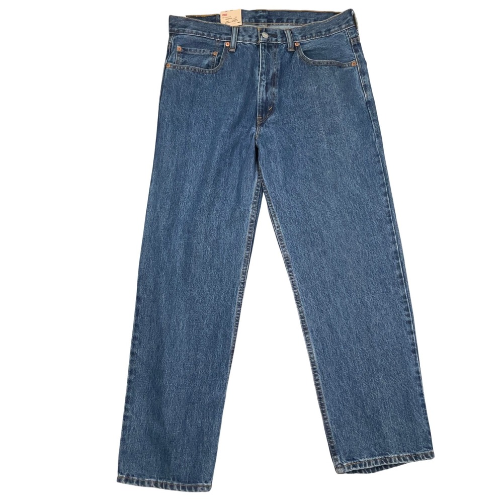 Levi's 550 Jeans Mens 34x29 Blue Relaxed Fit Tapered Leg  Normcore Baggy Denim